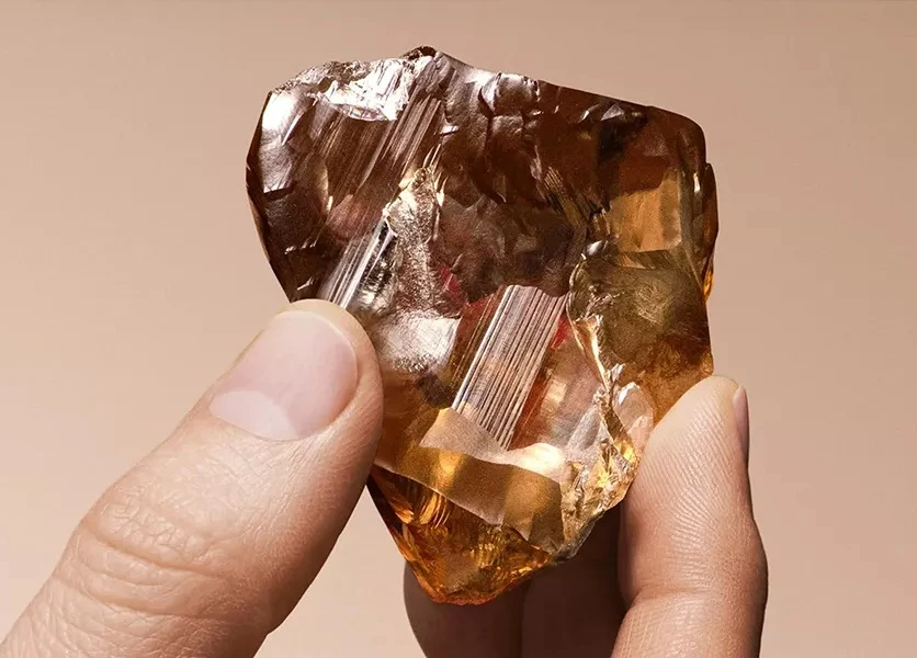 Record-breaking diamond unearthed in Russia