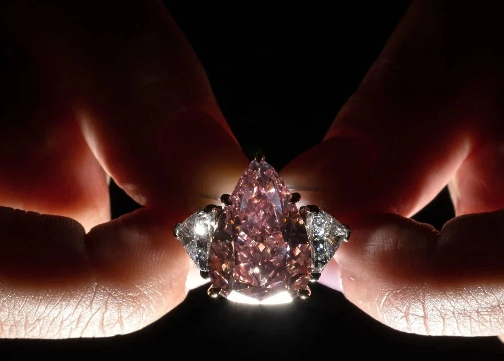In the world of coloured gemstones, pink is the new must-have
