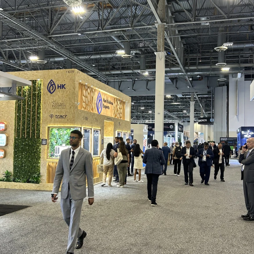 Mood upbeat as crowds surge into JCK Las Vegas