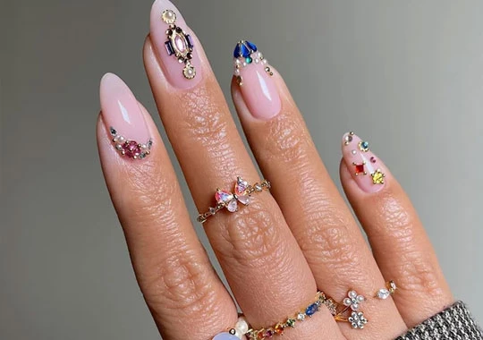 “Jewellery Nails” Are The Only Accessories You’ll Need This Spring