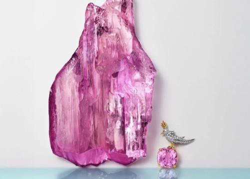 Tiffany's giant kunzite stars in an exclusive upcoming capsule collection