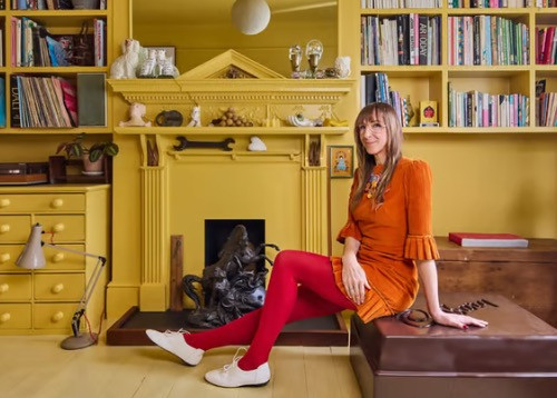 Inside Tatty Devine's Harriet Vine's bold, budget friendly flat transformation