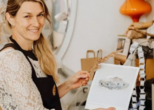 Meet Anna Steinerová, the Jewellery Maker Crafting Bracelets from Biniam Girmay'