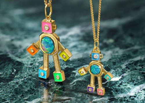 Van Robot: Sculptural Jewellery from Italy with an Irreverent Twist