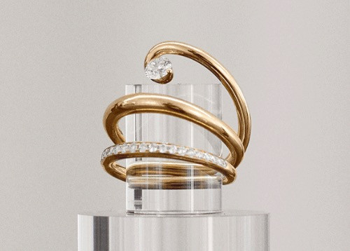 Charlotte Chesnais brings her distinctive sensuality to sculptural new jewellery