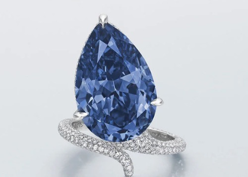 Christie's Gives Mellon Blue Diamond USD 30M Price Tag