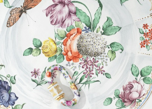 Old world porcelain gets a contemporary jewellery twist from Marla Aaron