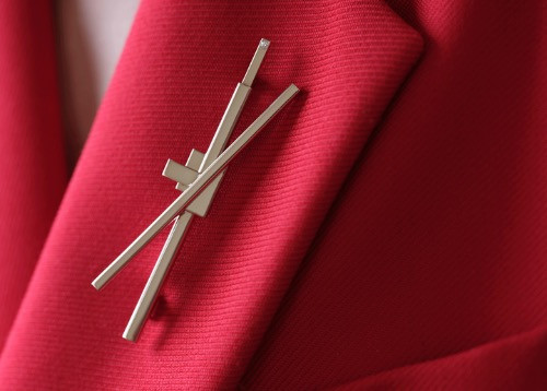 Repossi and Sterling Ruby rethink the minimalist form of a brooch