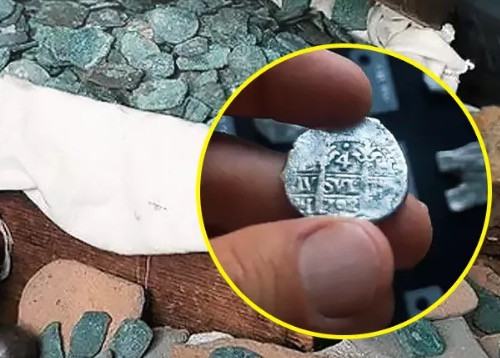 Treasure hunters strike deep sea gold and silver