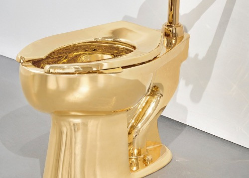 The $10 Million Golden Throne: Maurizio Cattelan's 'America' Returns to Auction