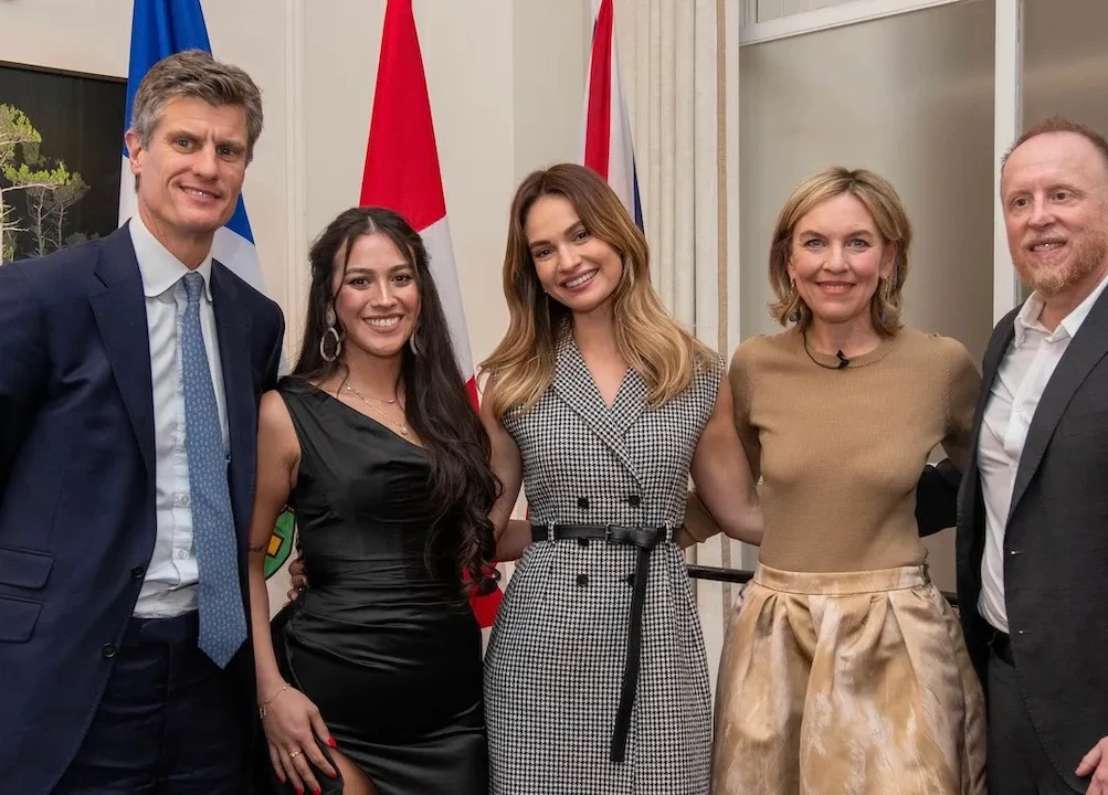 Lily James Joins Natural Diamond Council at Diamonds, A Canadian Love Story Panel