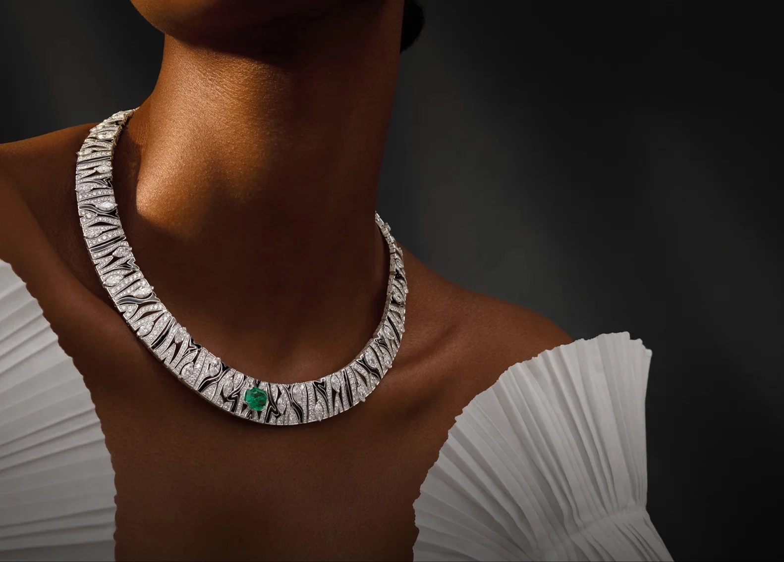 The Zebra Suite by Boodles: A Striped Story in Emerald and Light