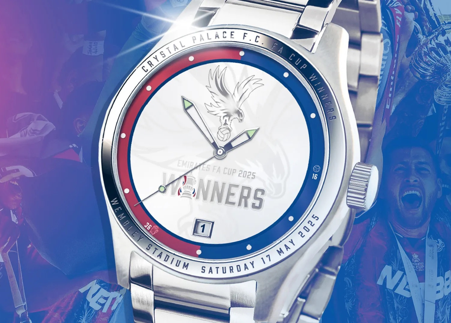Etched in Time: The Watch That Captures Crystal Palace’s FA Cup Victory